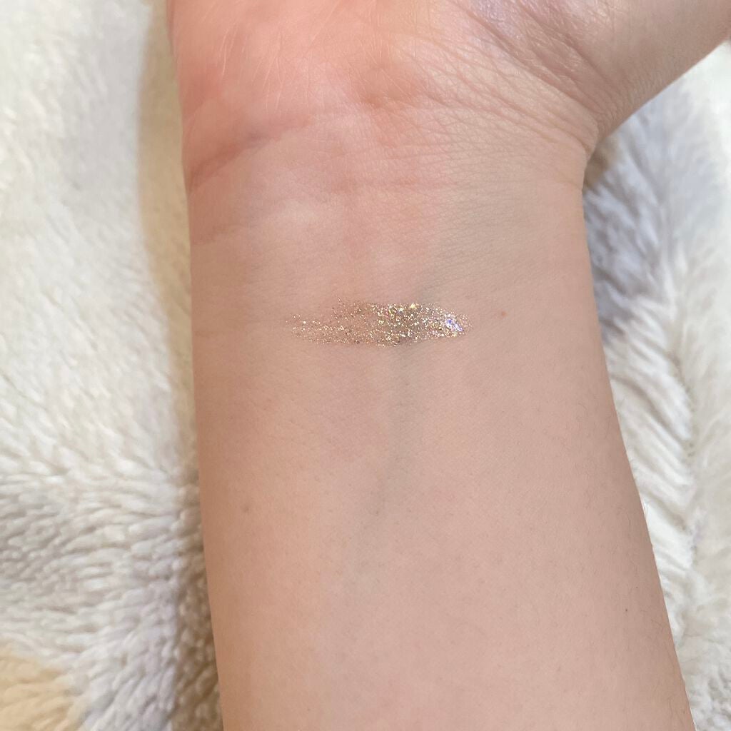 リキッド グリッター シャドウ/rom&nd/グリッターを使ったクチコミ(2枚目)