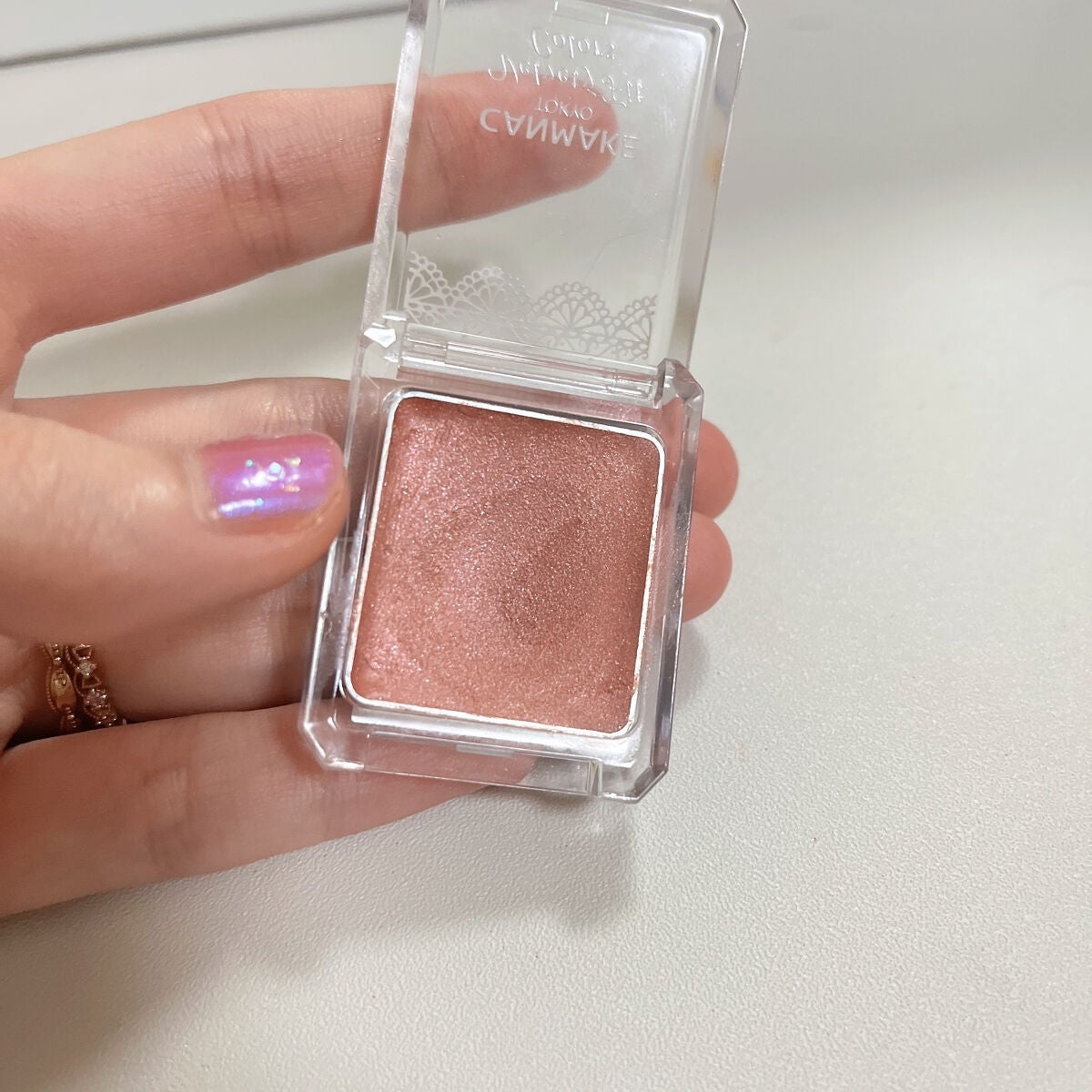 ベルベッティフィットカラーズ/キャンメイク/ジェル・クリームアイシャドウを使ったクチコミ(2枚目)