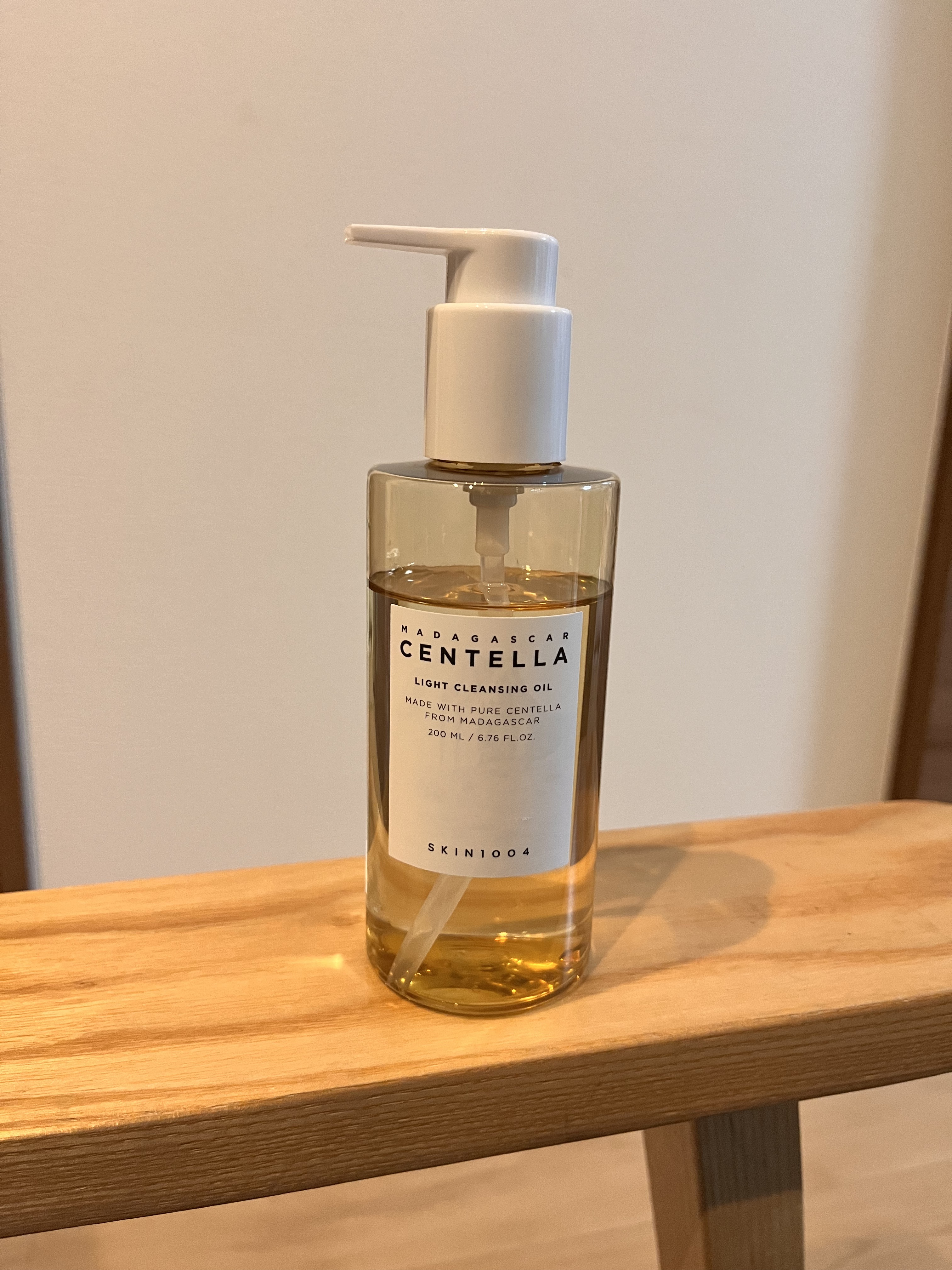 センテラ ライトクレンジングオイル/SKIN1004/オイルクレンジングを使ったクチコミ（1枚目）