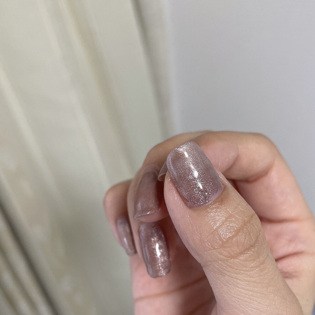 マグネットジェル 04サターン（ギャラクシーシリーズ）/NAILTOWN/ジェルネイルを使ったクチコミ（2枚目）