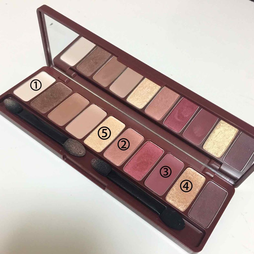 プレイカラー アイシャドウ/ETUDE/アイシャドウパレットを使ったクチコミ（2枚目）