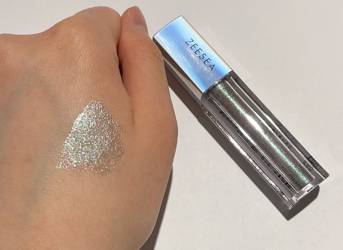 ダイヤモンドシリーズ 星空リキッドアイシャドウ/ZEESEA/リキッドアイシャドウを使ったクチコミ(4枚目)