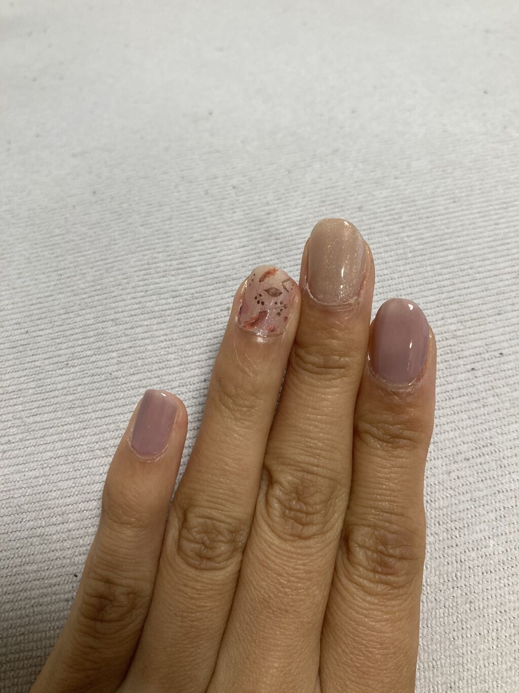 しずくネイルシール/キャンドゥ/ネイルシールを使ったクチコミ（1枚目）