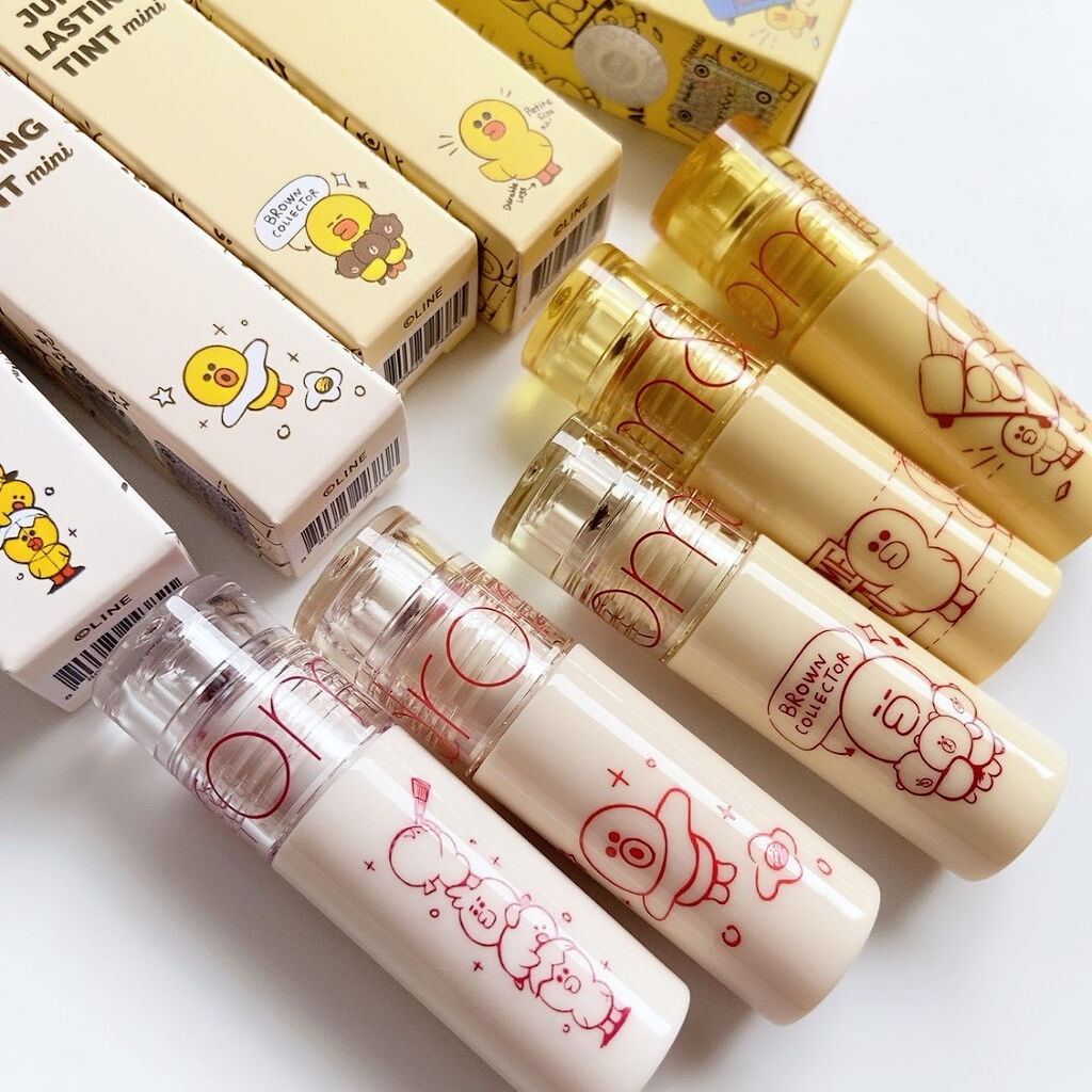 ジューシーラスティングティント/rom&nd/リップティントを使ったクチコミ（3枚目）