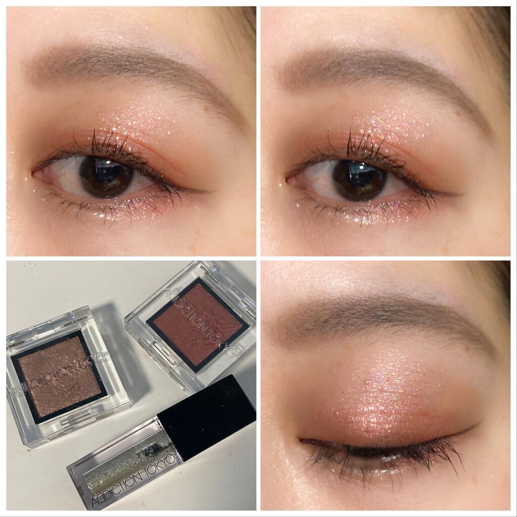 あさひ【フォロバします】 on LIPS 「きらきら❤️#アディクション#ザアイシャドウスパークル..」(1枚目)