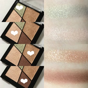 UR GLAM　VELVET EYE COLOR PALETTE/U R GLAM/パウダーアイシャドウを使ったクチコミ（3枚目）