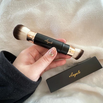 2way メイクブラシ/Angalo/メイクブラシを使ったクチコミ(3枚目)
