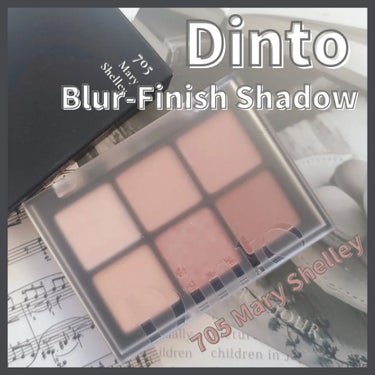 🌷商品
ブランド：Dinto
アイテム：Blur-Finish Shadow
参考価格：¥2800(BeautiTopping)

ー♡ーーーーーーーーーーーーーーーーーー
🌷概要

独特の世界観と洗練
