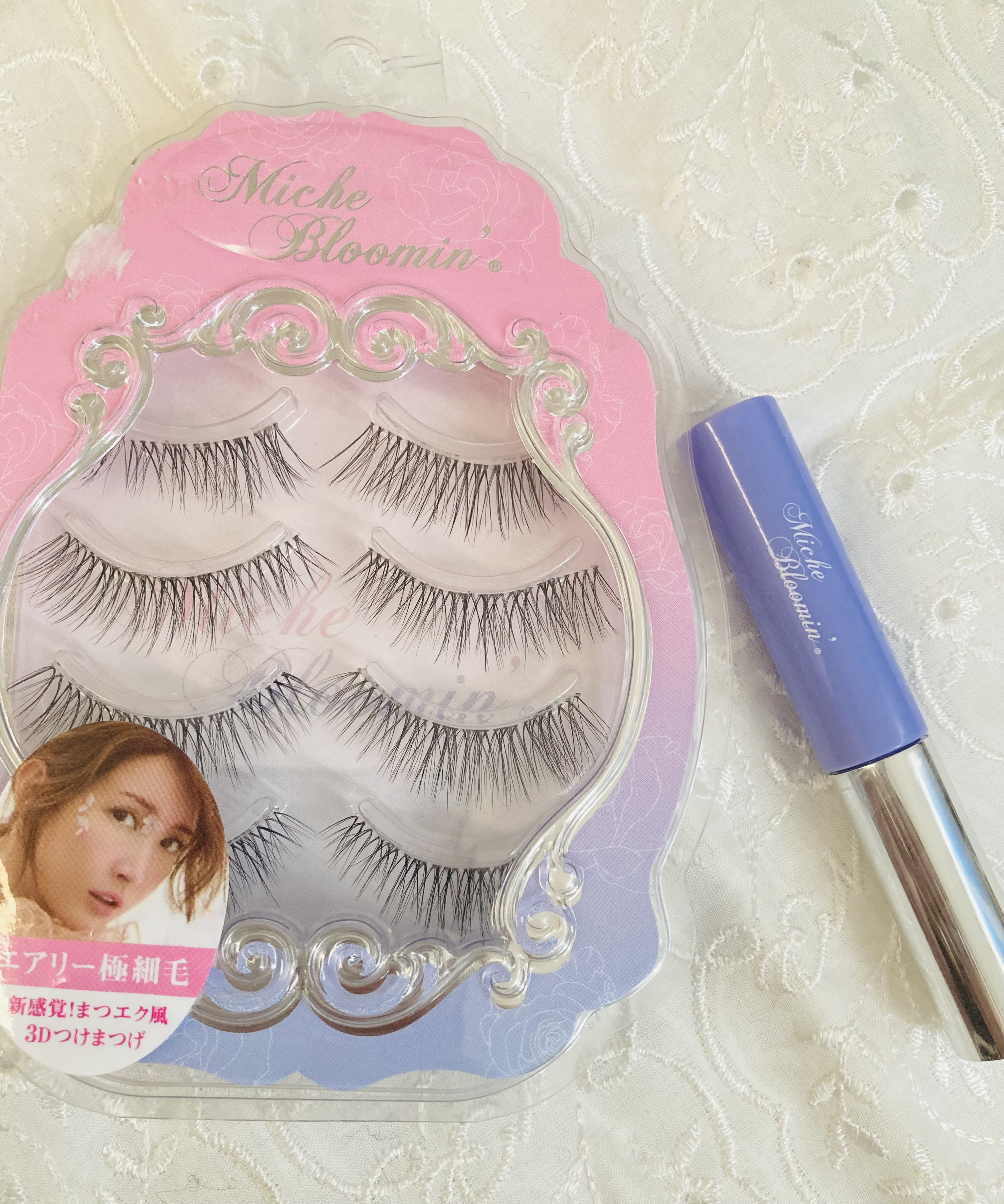 ミッシュブルーミン 3Dアイラッシュライン No.18 ガーリーミックス/ミッシュブルーミン/つけまつげを使ったクチコミ（1枚目）