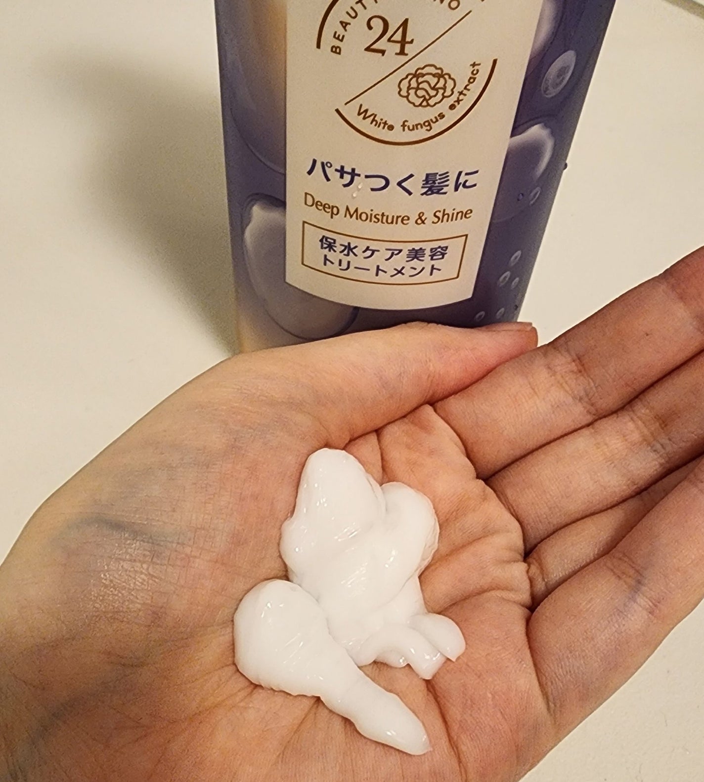 バスグロウ ディープモイスチャー&シャイン シャンプー/トリートメント/LUX/市販シャンプーを使ったクチコミ(3枚目)