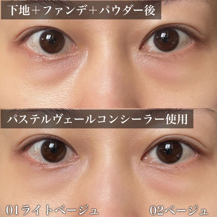 パステルヴェールコンシーラー/キャンメイク/パレットコンシーラーを使ったクチコミ(6枚目)