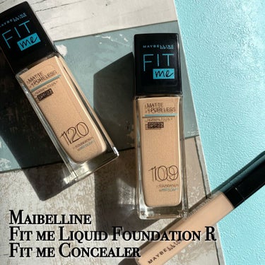 フィットミー リキッドファンデーション R/MAYBELLINE NEW YORK/リキッドファンデーションを使ったクチコミ（1枚目）