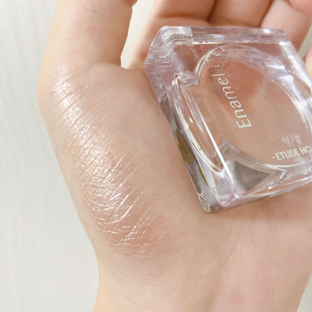 ディアマイ エナメルアイズ PK005 ベリーシュガーパウダー（生産終了）/ETUDE/ジェル・クリームアイシャドウを使ったクチコミ（2枚目）