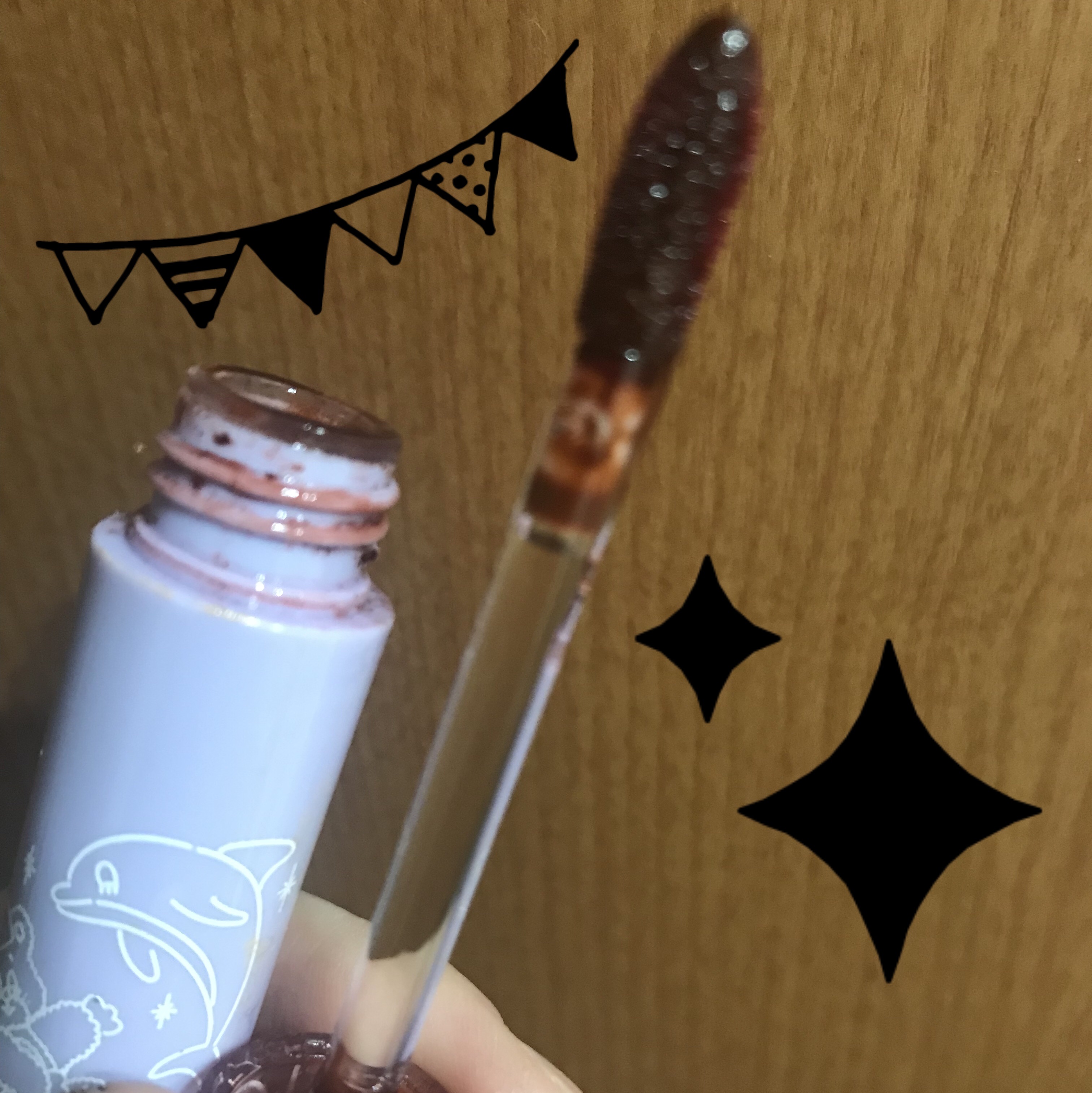 ジューシーラスティングティント/rom&nd/リップティントを使ったクチコミ（3枚目）