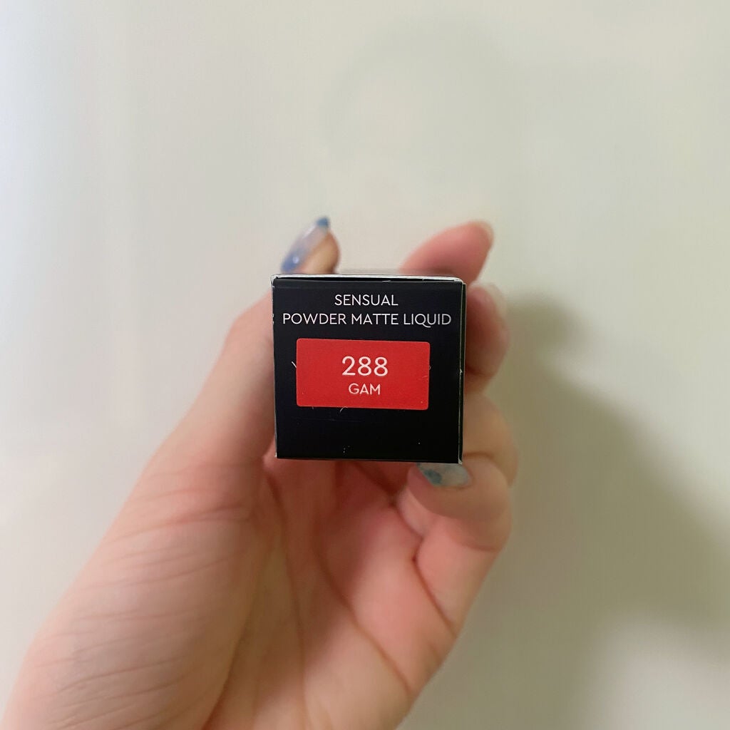 センシュアルパウダーマットリキッド/HERA/口紅を使ったクチコミ(3枚目)