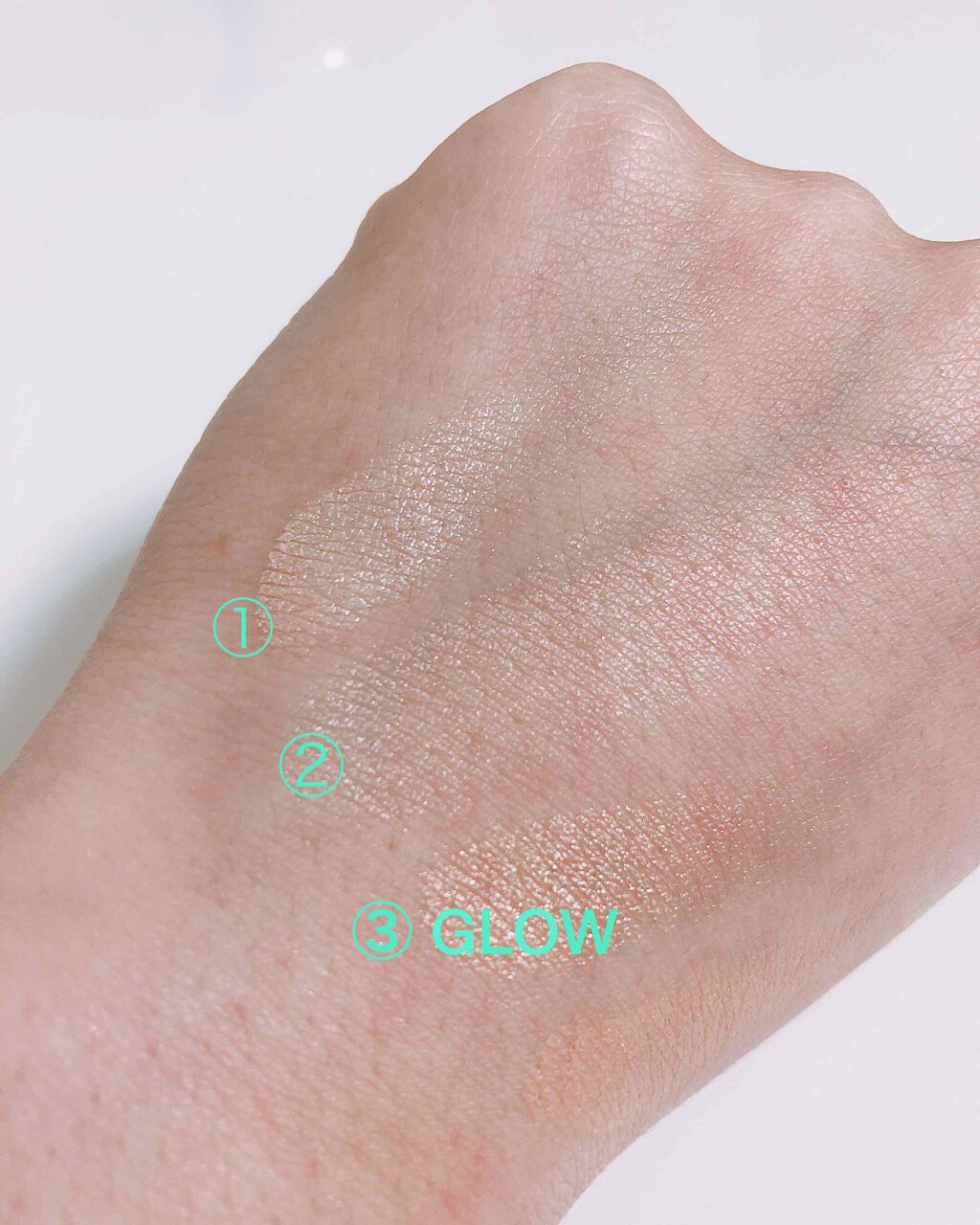 ボーン ディス ウェイ ターン アップ ザ ライト ハイライティング パレット ミディアム/Too Faced/プレストパウダーを使ったクチコミ（3枚目）