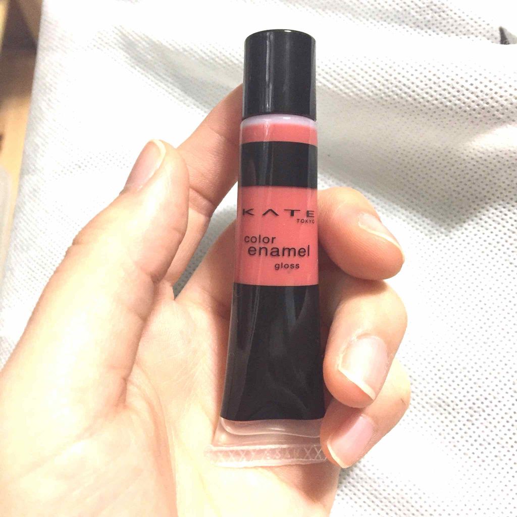 カラーエナメルグロス/KATE/リップグロスを使ったクチコミ(1枚目)