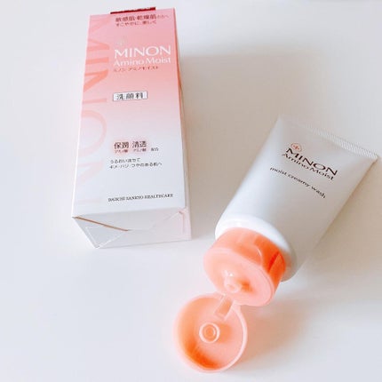 アミノモイスト モイストクリーミィ ウォッシュ/ミノン/洗顔フォームを使ったクチコミ(2枚目)