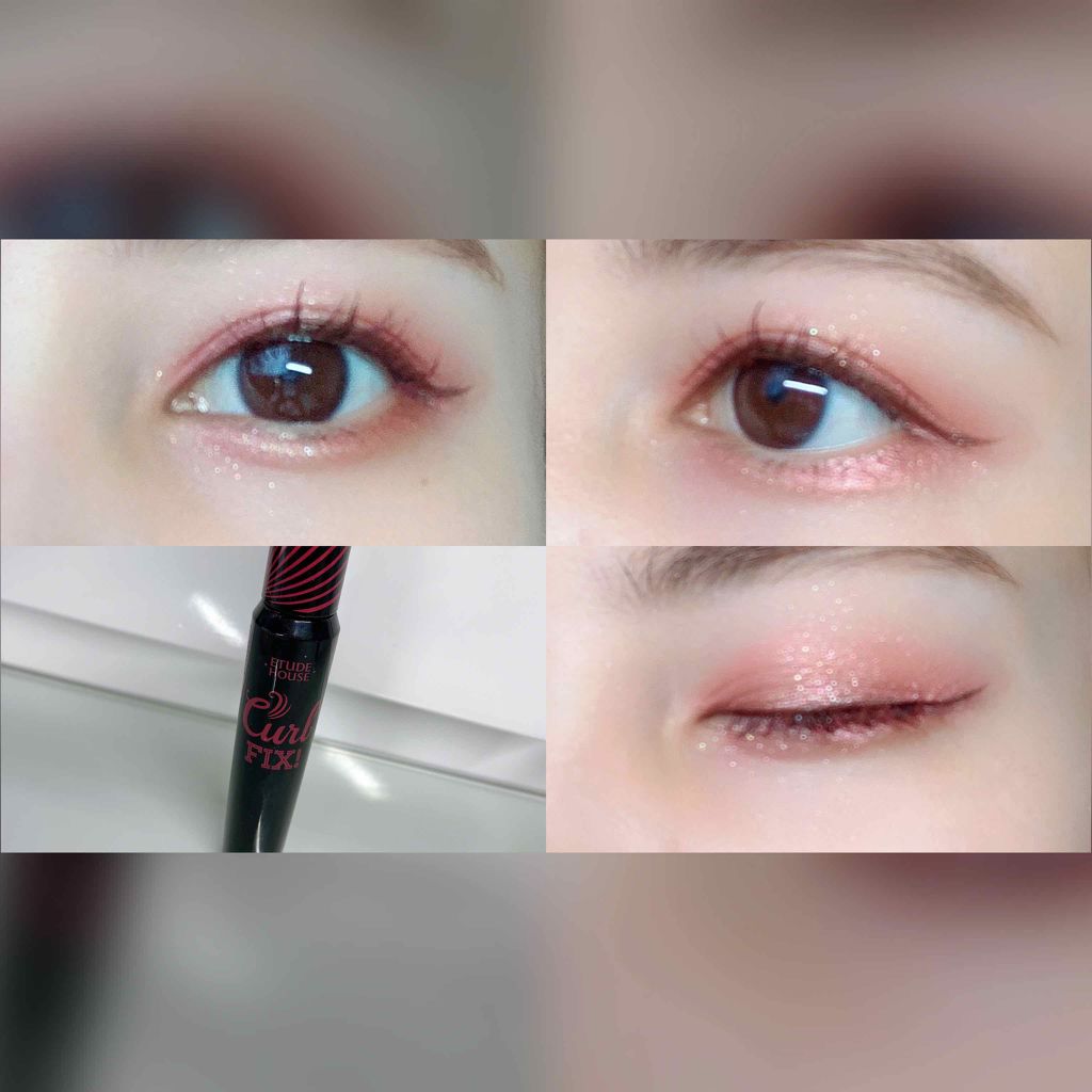 ラッシュパーム カールフィックスマスカラ/ETUDE/マスカラを使ったクチコミ（2枚目）