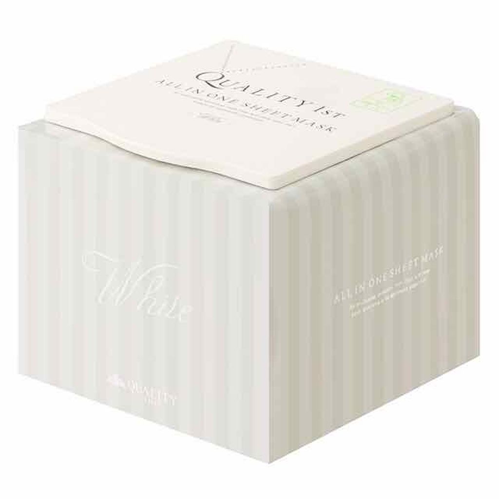 オールインワンシートマスク ホワイトEX/クオリティファースト/シートマスク・パックを使ったクチコミ（1枚目）