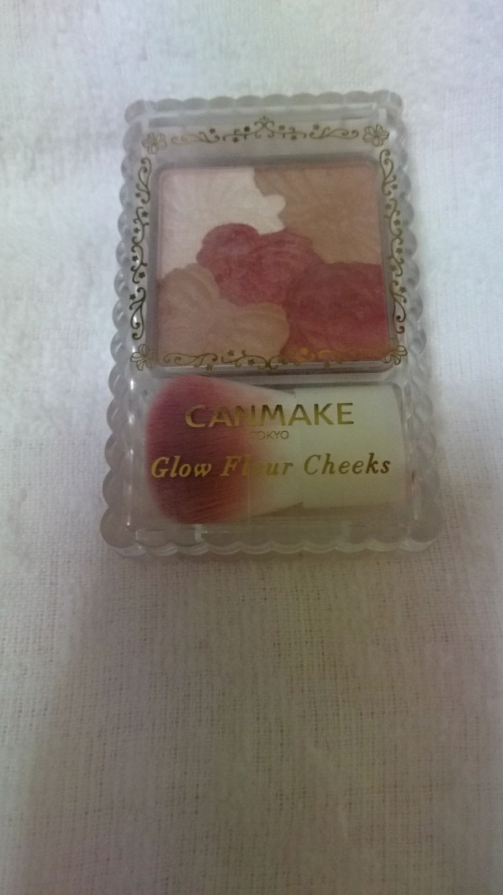 グロウフルールチークス/キャンメイク/パウダーチークを使ったクチコミ（1枚目）