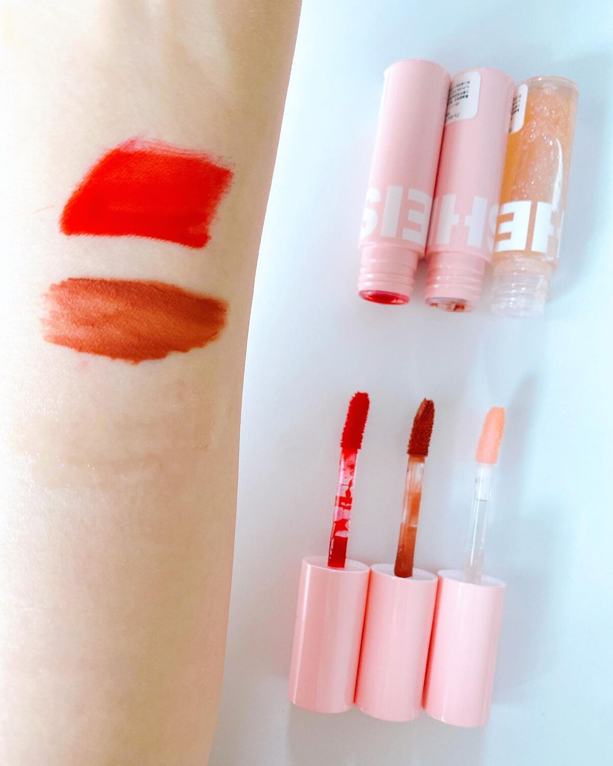 フラッフィリップティント/BLESSED MOON/リップティントを使ったクチコミ(2枚目)