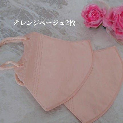 立体不織布マスク/DAISO/マスクを使ったクチコミ(3枚目)