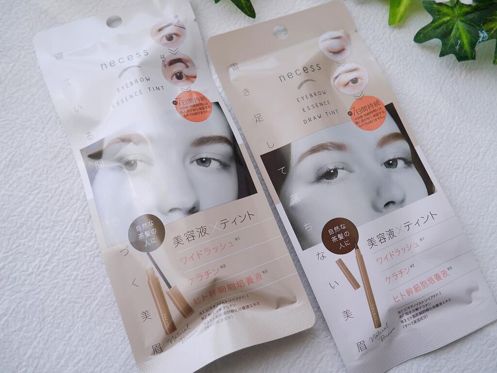 necess まゆ書き足し美容液ティント /コジット/眉ティントを使ったクチコミ(5枚目)