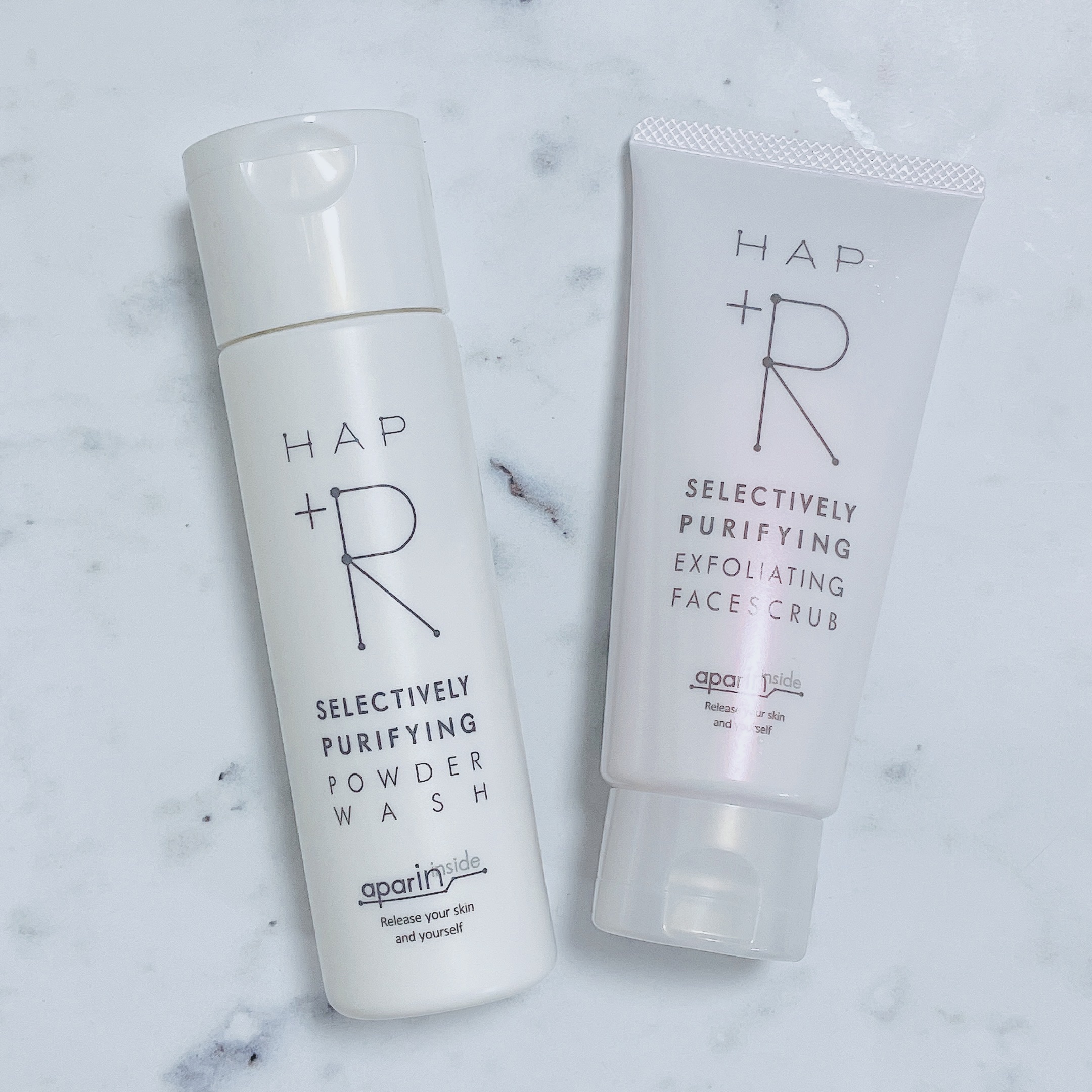 フェイススクラブ /HAP＋R/スクラブ・ゴマージュを使ったクチコミ（1枚目）