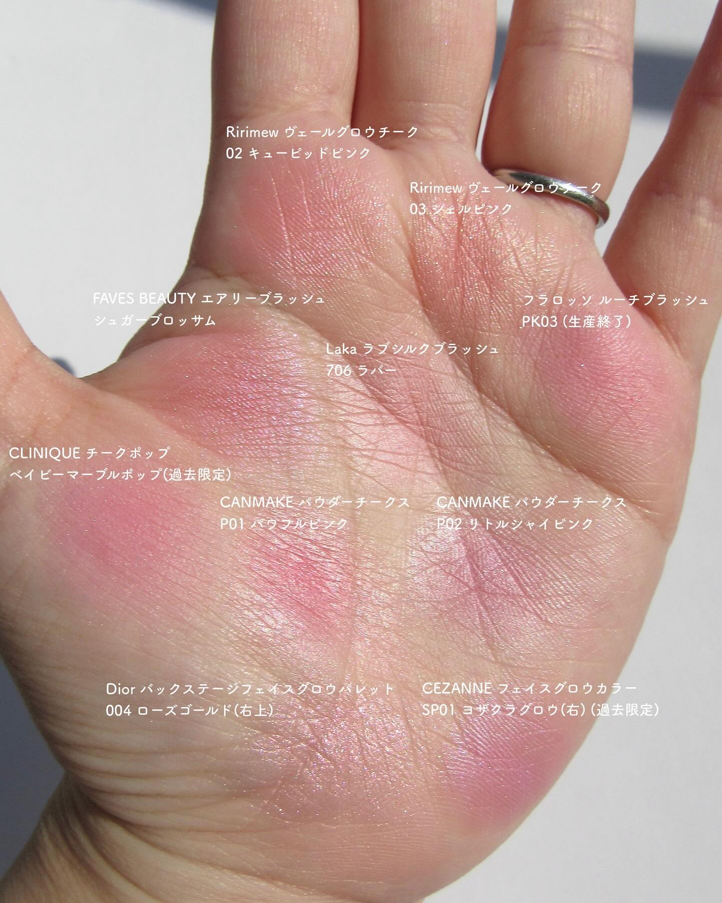 フェイスグロウカラー/CEZANNE/クリームハイライトを使ったクチコミ（2枚目）