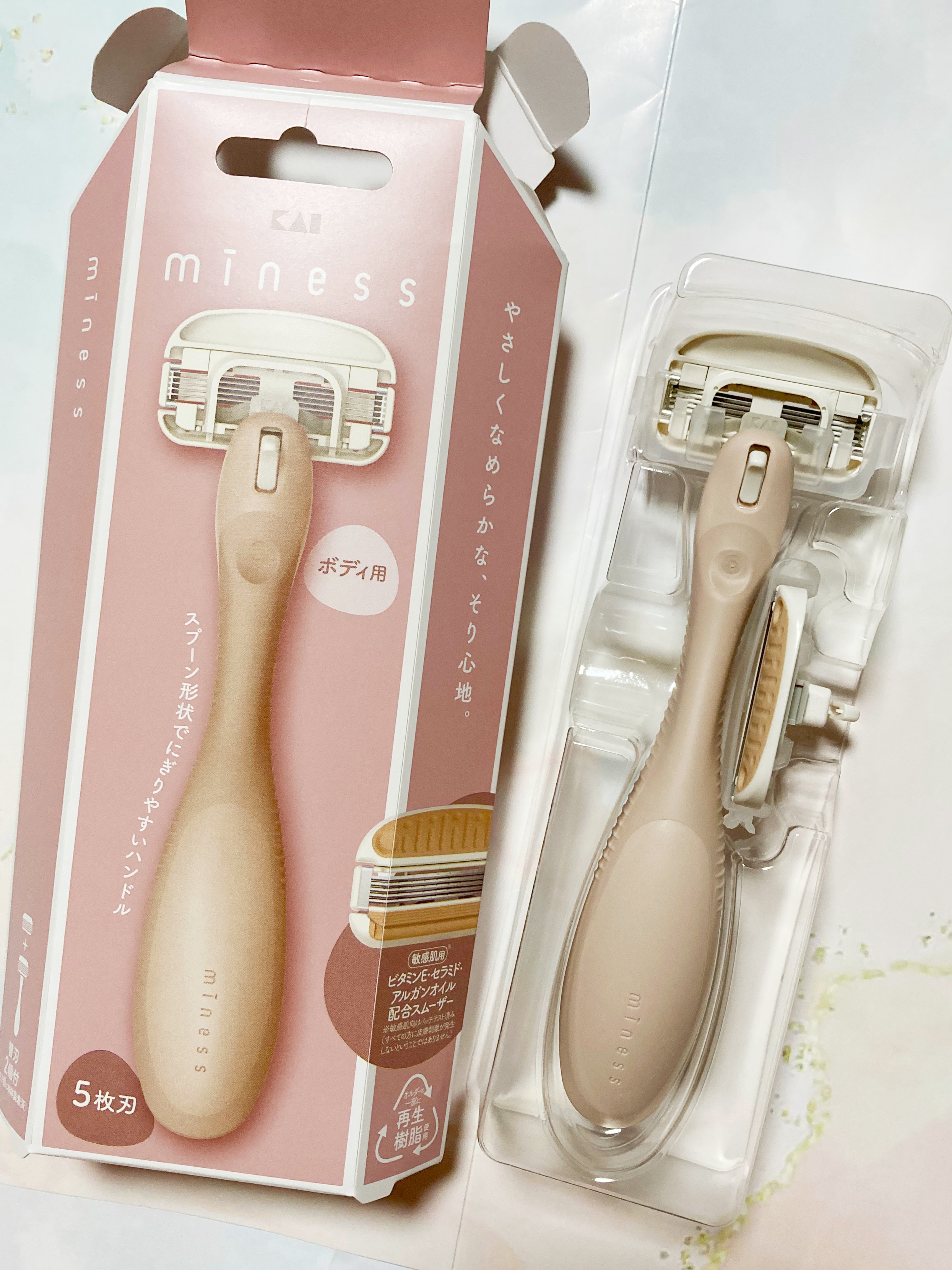 貝印 GA0134 miness VIO デリケートゾーン用 カミソリ 最大15％OFFクーポン＋ポイント：マラソン限定 貝印