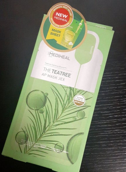 ティーツリーケアソリューション アンプルマスクJEX/MEDIHEAL/シートマスク・パックを使ったクチコミ(1枚目)