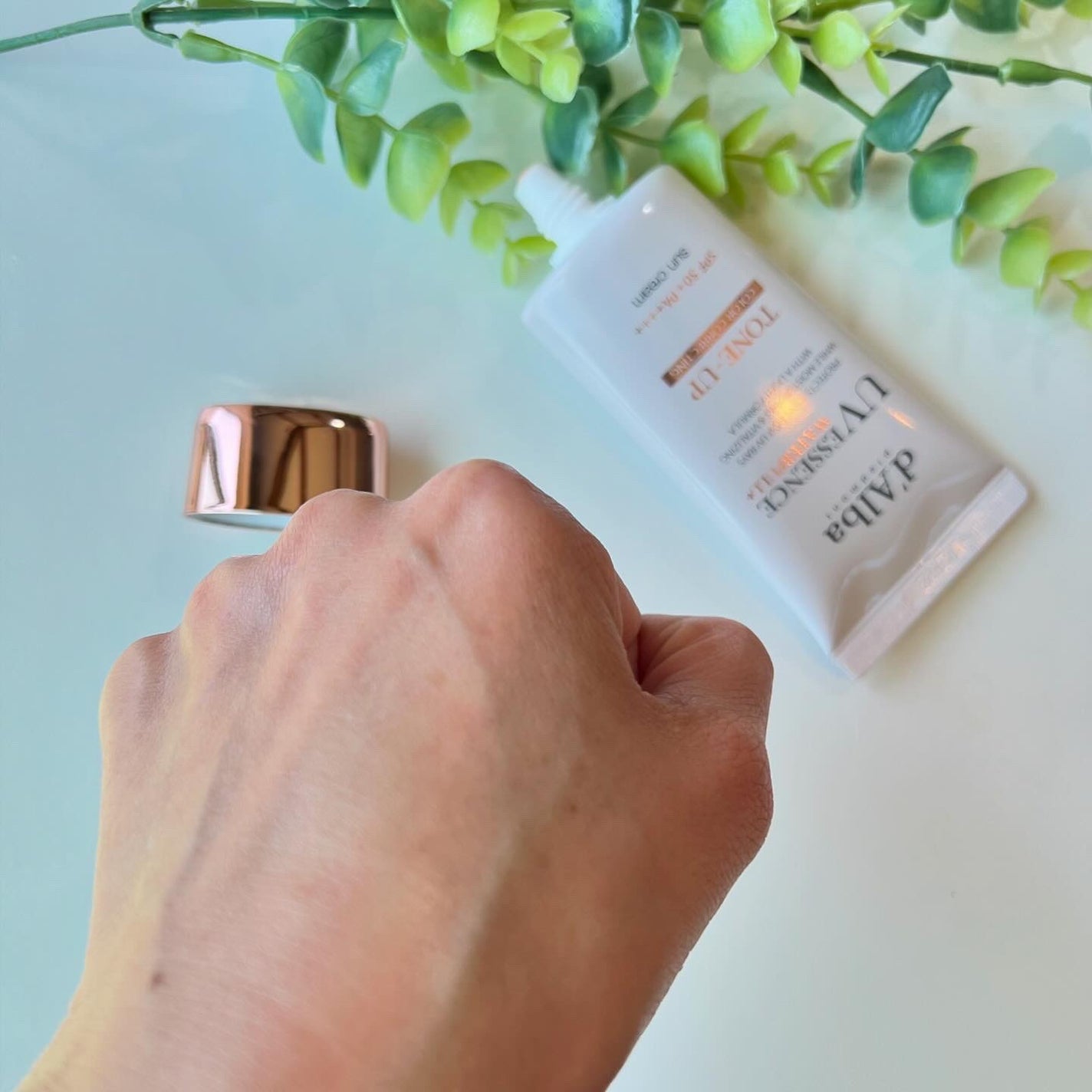 ウォータフルトーンアップサンクリーム/ダルバ/日焼け止めクリームを使ったクチコミ(6枚目)