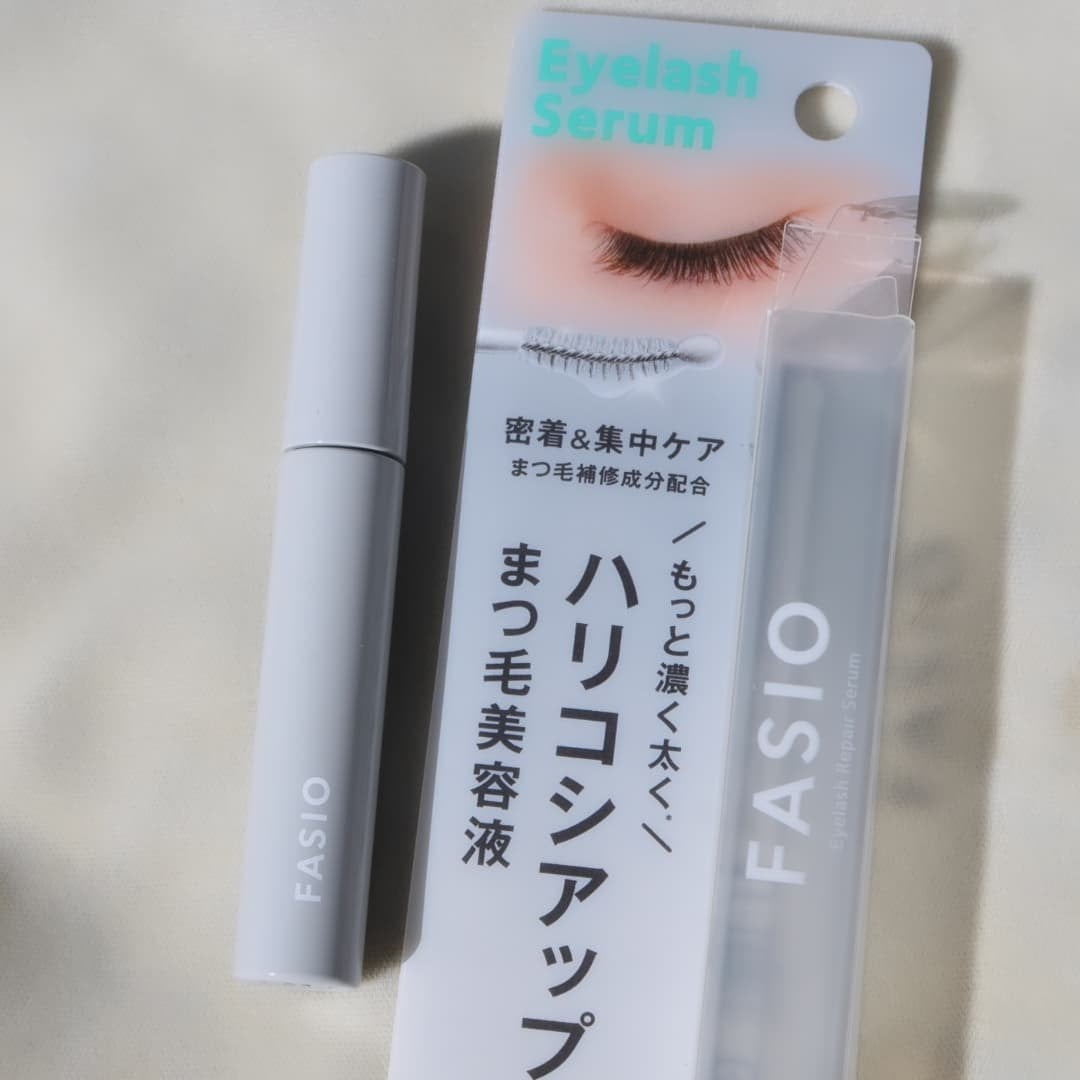 まぴねーず@フォロバ100 on LIPS 「ファシオ まつ毛ハリコシアップ美容液使うたび、もっと濃く、太く..」(2枚目)
