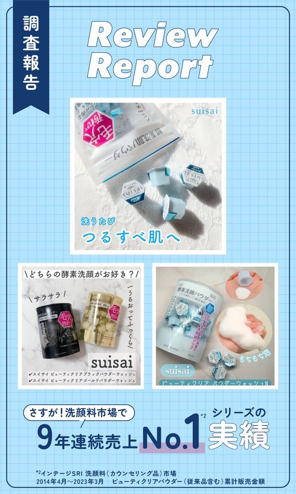 【徹底解説】圧倒的なロングセラー!suisai酵素(*1)洗顔パウダーが支持される秘密 の画像