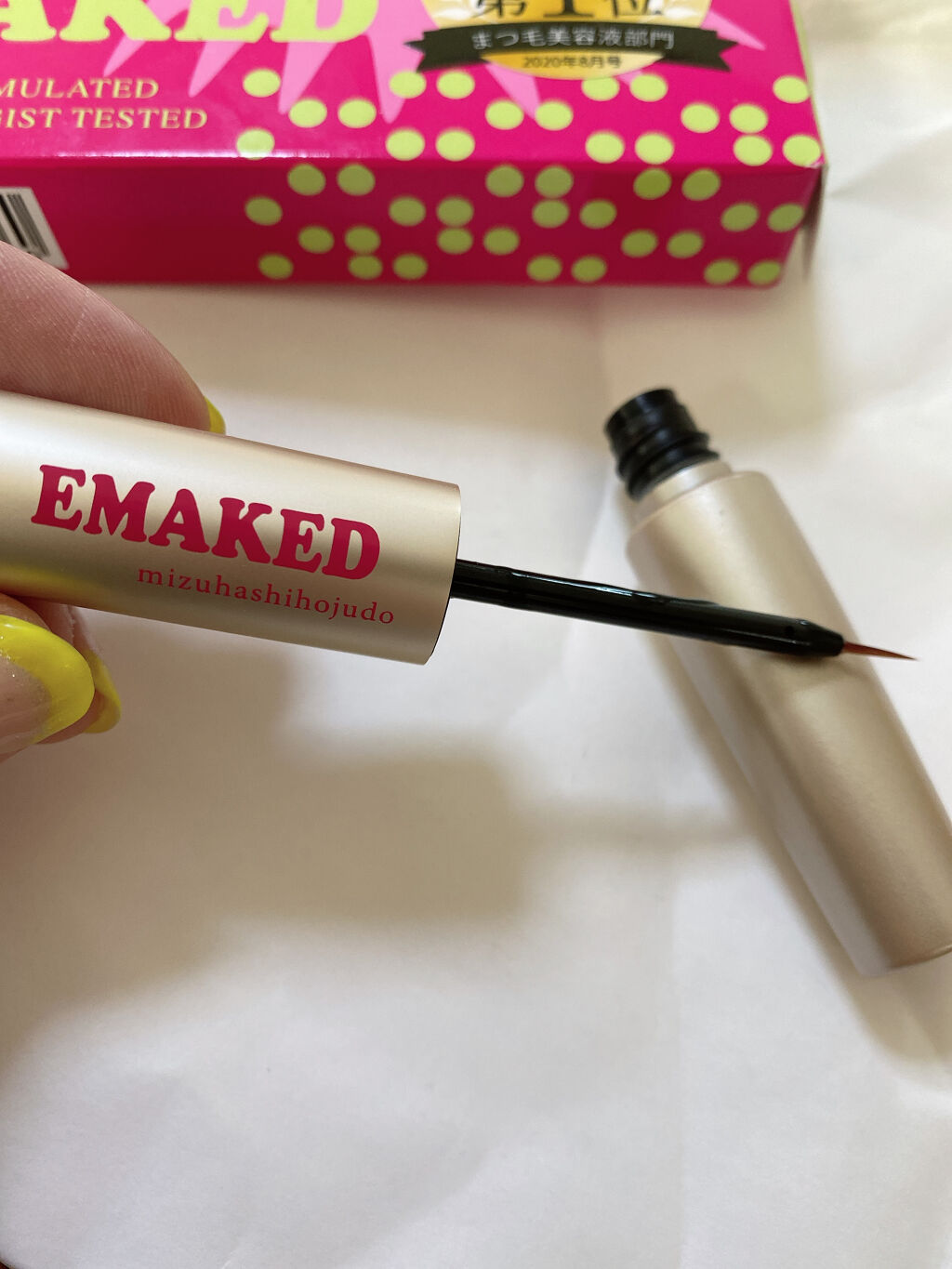 EMAKED（エマーキット）/水橋保寿堂製薬/まつげ美容液を使ったクチコミ（2枚目）