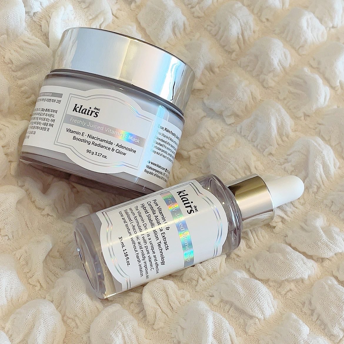 フレッシュリージュースドビタミンEマスク(90g)/Klairs/フェイスクリームを使ったクチコミ(3枚目)