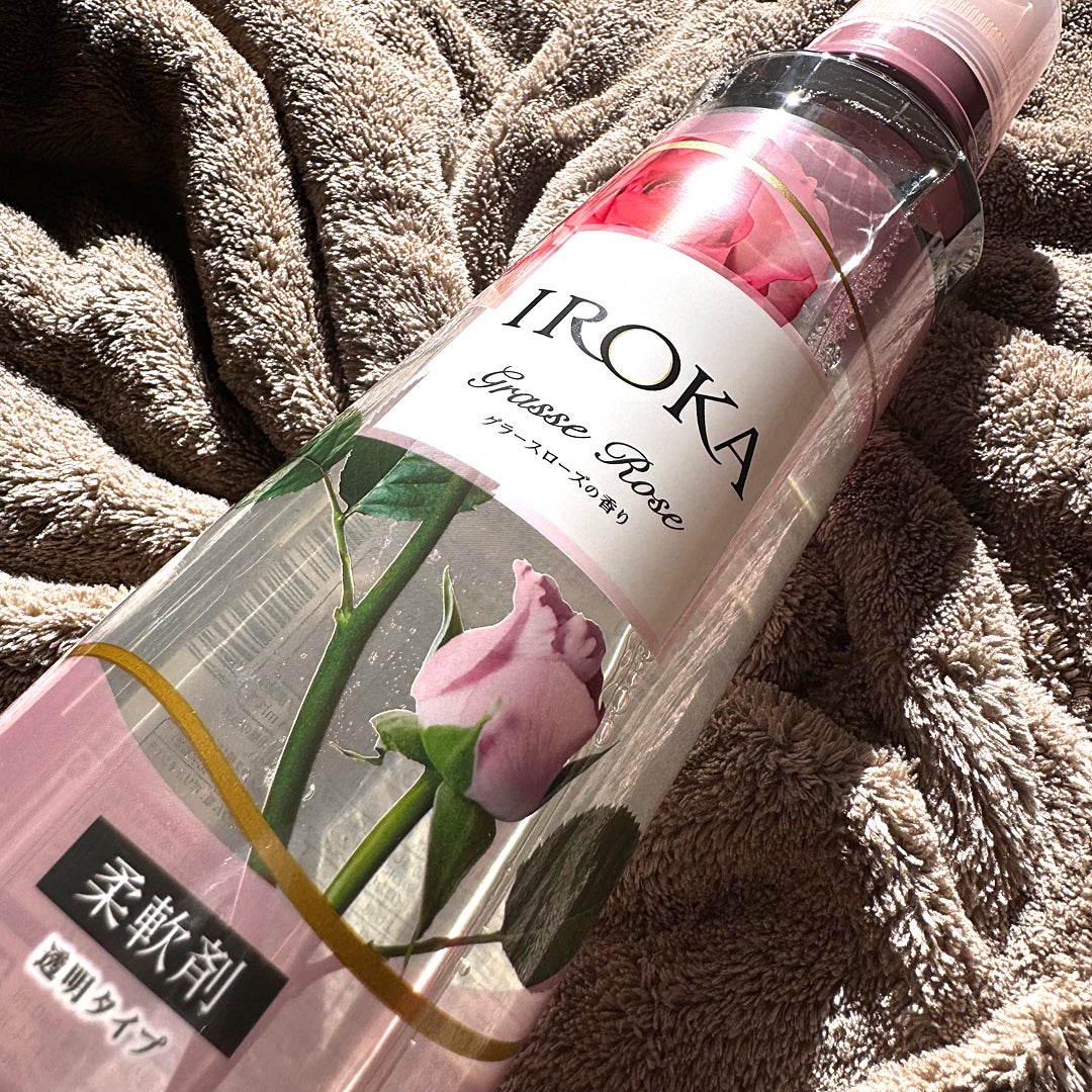 プレミアム柔軟剤 IROKA グラースローズの香り/IROKA/柔軟剤を使ったクチコミ(5枚目)