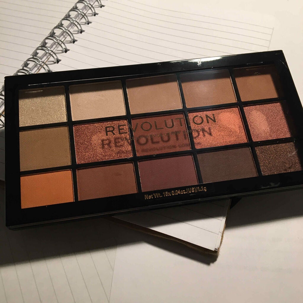 Revolution Reloaded/MAKEUP REVOLUTION/アイシャドウパレットを使ったクチコミ(1枚目)