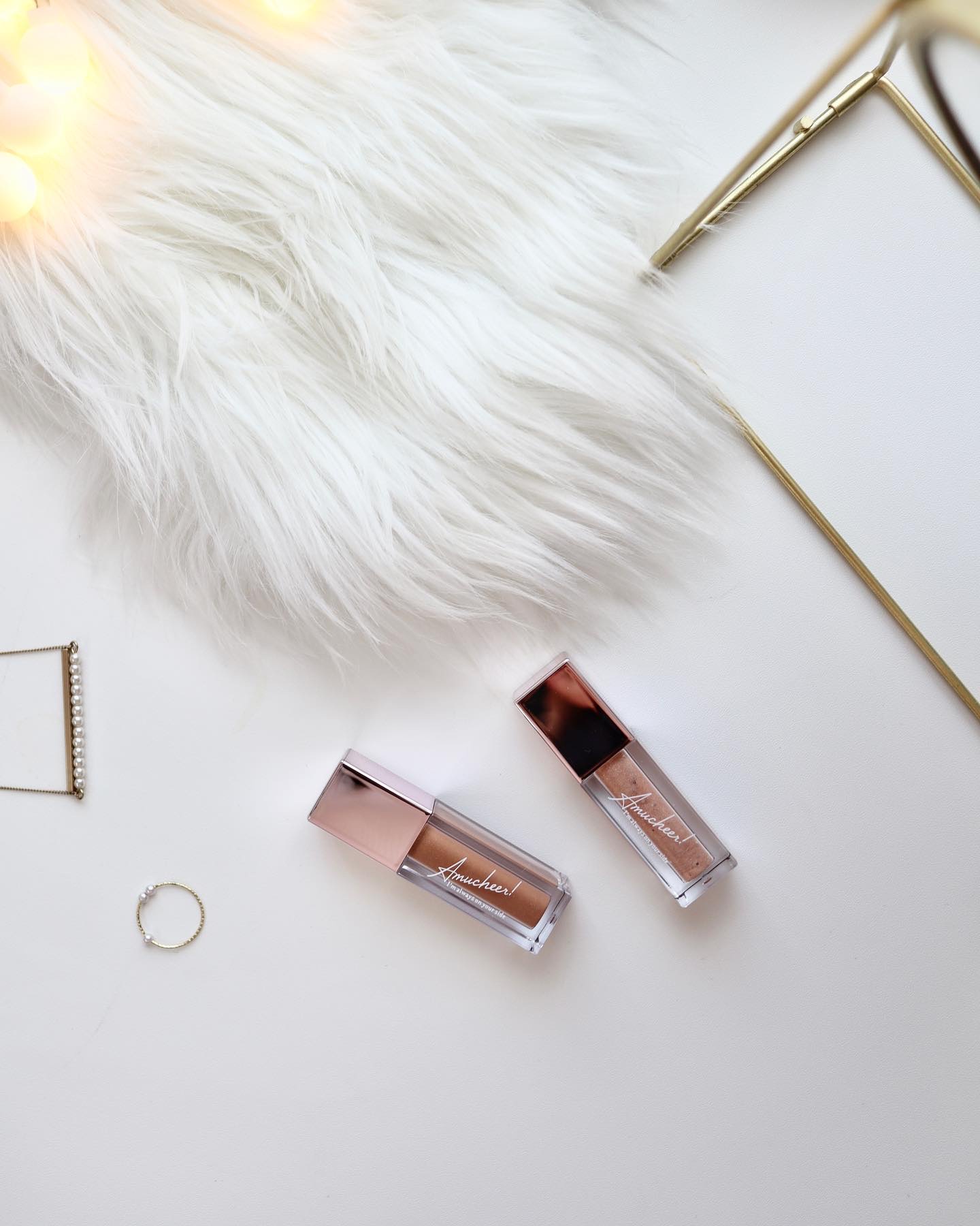 アミュチア セレクトタッチアイシャドウ P001 ナッティーラテ/クラブ/リキッドアイシャドウを使ったクチコミ（1枚目）