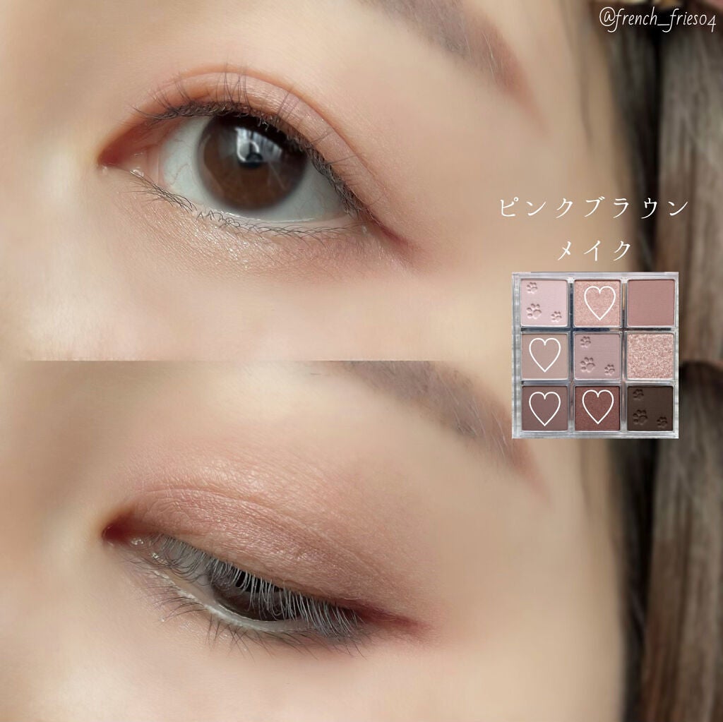 プレイカラーアイズ ダスティキャット/ETUDE/アイシャドウパレットを使ったクチコミ(9枚目)