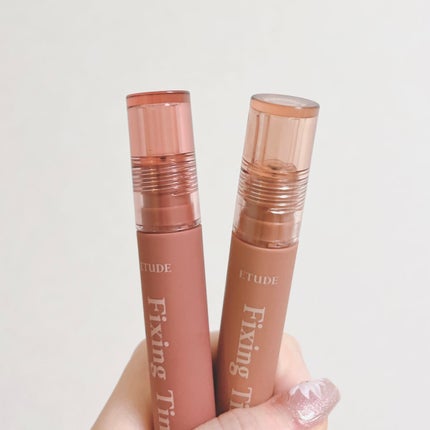 フィクシングティント/ETUDE/リップティントを使ったクチコミ(4枚目)