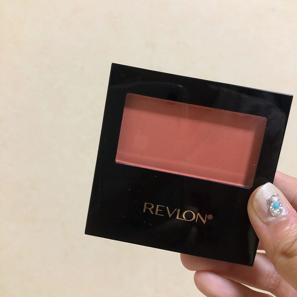 マット パウダー ブラッシュ 106 オレンジスエード/REVLON/パウダーチークを使ったクチコミ（3枚目）