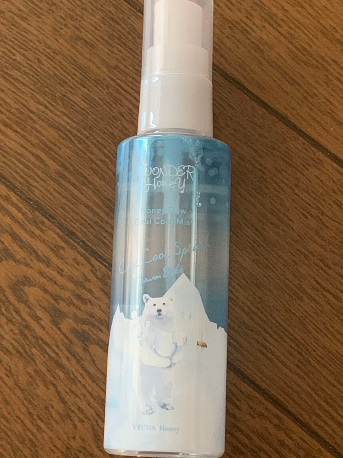 ワンダーハニー 爽快クールクールミスト/VECUA Honey/ボディローションを使ったクチコミ(1枚目)