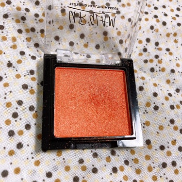 UR GLAM　POWDER EYESHADOW マンダリン/U R GLAM/シングルアイシャドウを使ったクチコミ（2枚目）