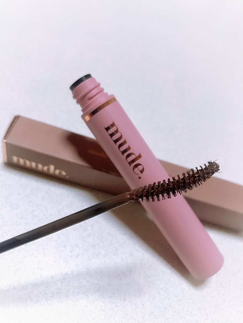 MD インスパイアロングラッシュ カーリングマスカラ/mude/マスカラを使ったクチコミ(2枚目)