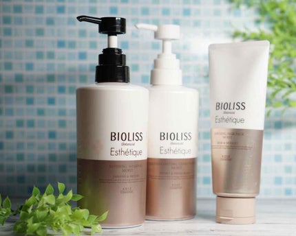 ボタニカル エステティーク リファイニング シャンプー/グロスコーティング コンディショナー(スムース)/SSビオリス/市販シャンプーを使ったクチコミ(1枚目)