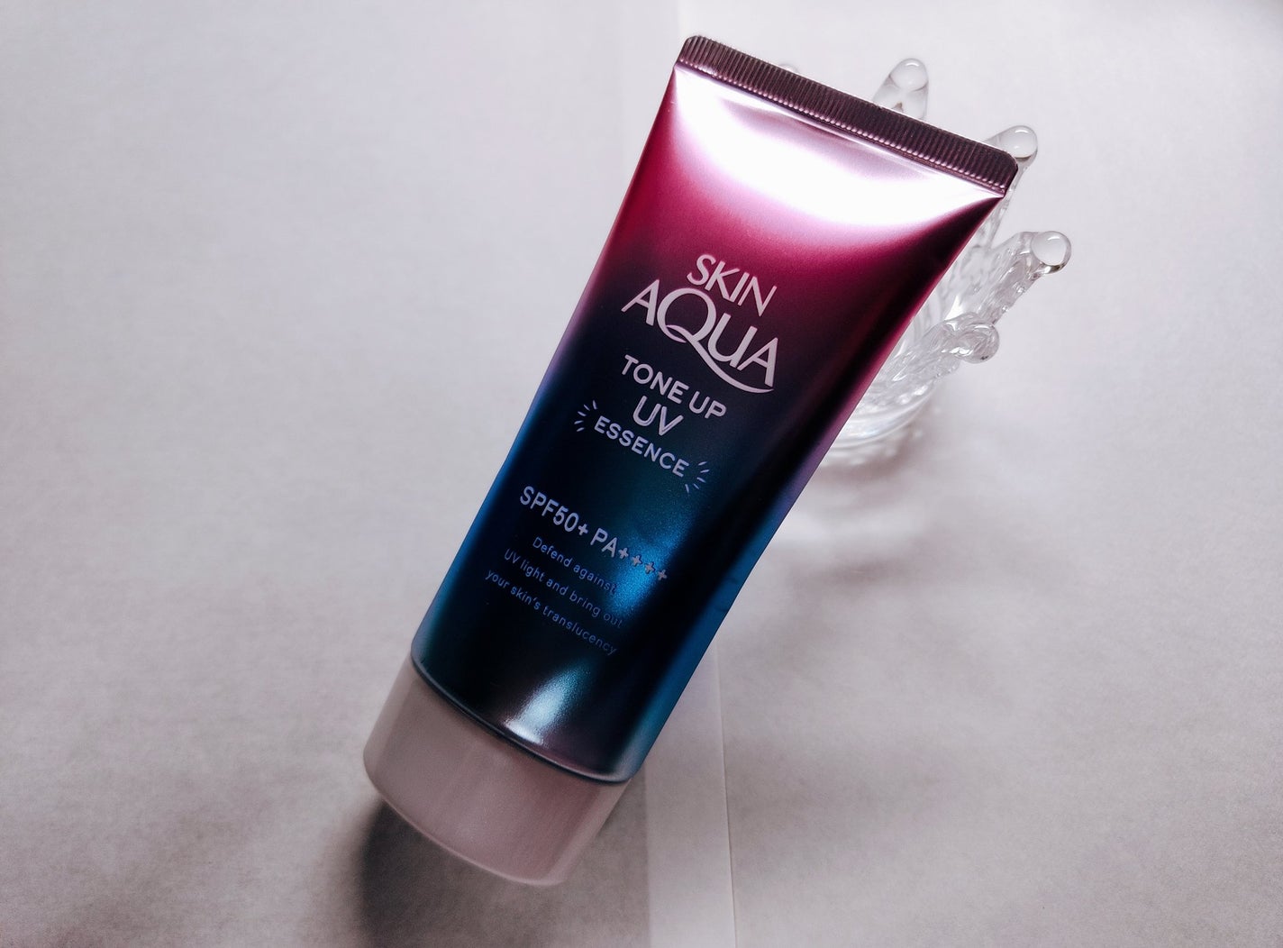 スキンアクア トーンアップUVエッセンス/スキンアクア/日焼け止めクリームを使ったクチコミ(1枚目)