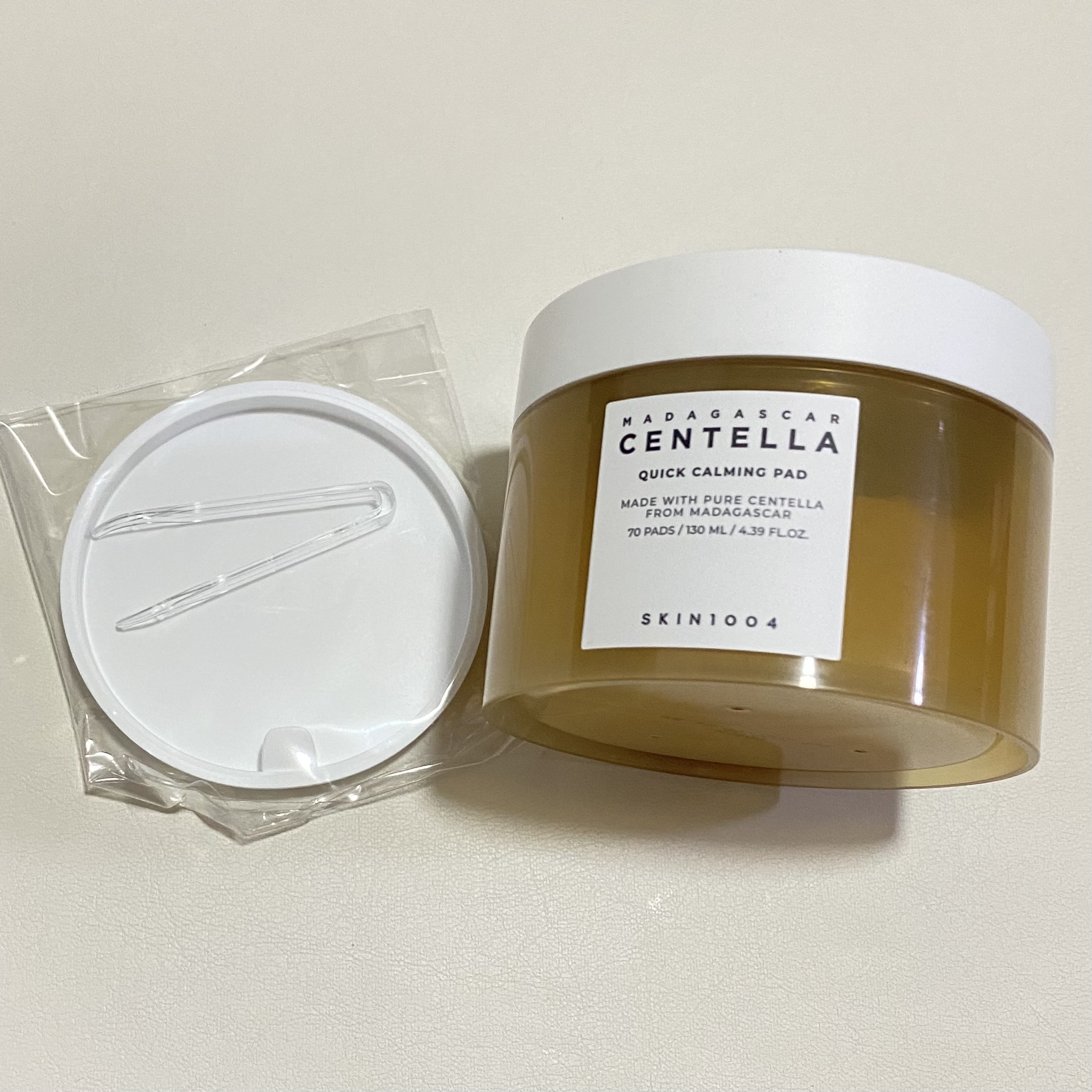 センテラ クイックカーミングパッド/SKIN1004/トナーパッドを使ったクチコミ（2枚目）