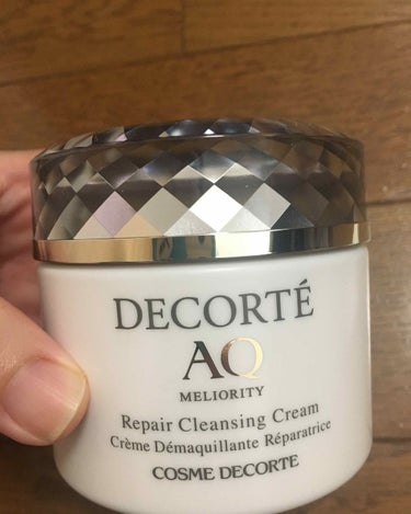 AQ ミリオリティ リペア クレンジングクリーム/DECORTÉ/クレンジングクリームを使ったクチコミ（1枚目）